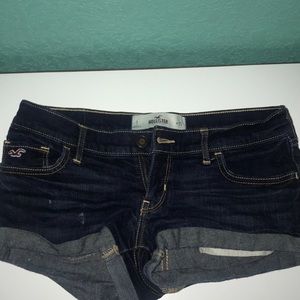 Hollister jean shorts